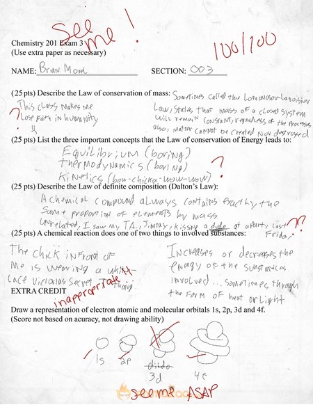 Funny Exam Answer