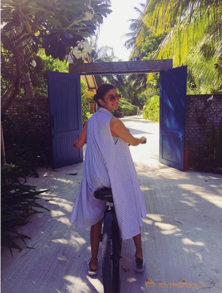 Alia Bhatt's holiday pics from Maldives