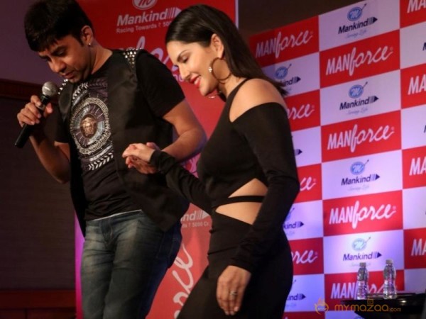 Sunny Leone At The Launch Of Manforce Special Calendar