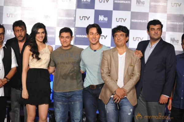 Aamir Khan At Heropanti First Look Launch