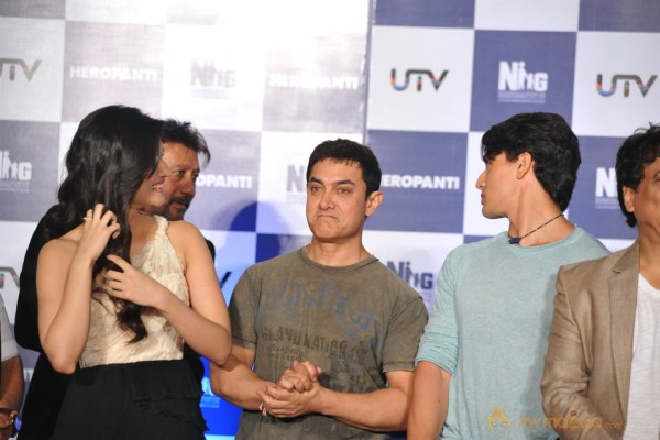 Aamir Khan At Heropanti First Look Launch