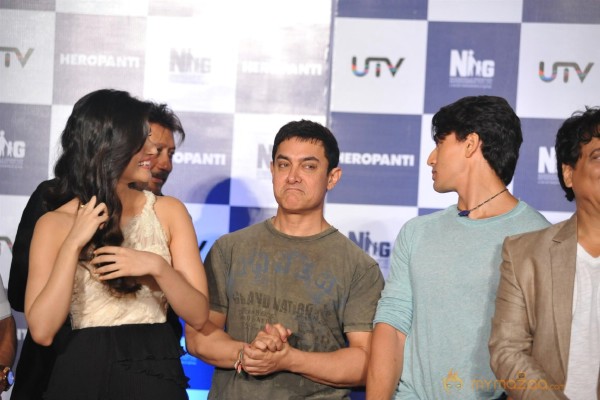 Aamir Khan At Heropanti First Look Launch