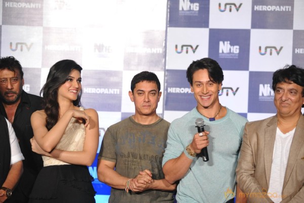 Aamir Khan At Heropanti First Look Launch