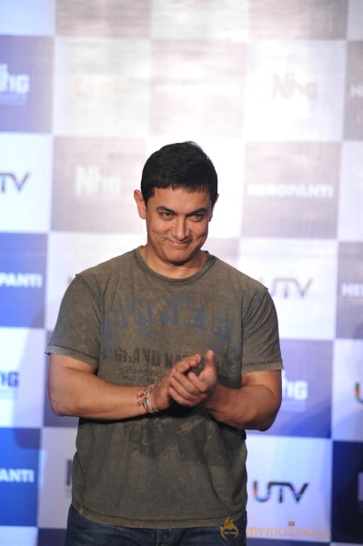 Aamir Khan At Heropanti First Look Launch