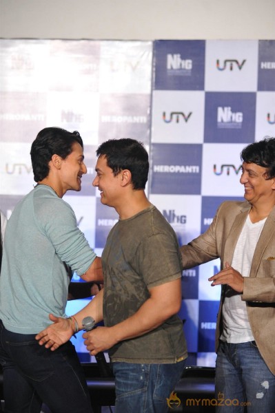 Aamir Khan At Heropanti First Look Launch