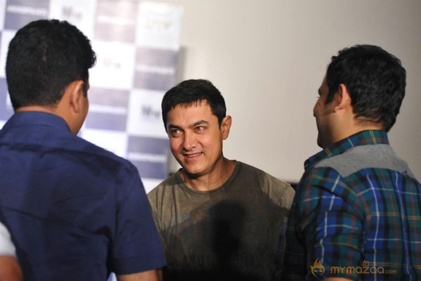 Aamir Khan At Heropanti First Look Launch