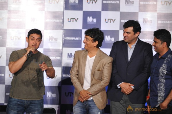 Aamir Khan At Heropanti First Look Launch