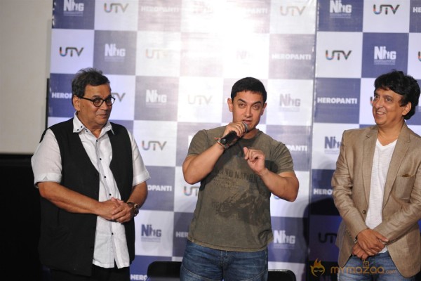 Aamir Khan At Heropanti First Look Launch