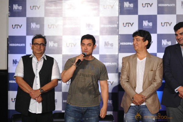 Aamir Khan At Heropanti First Look Launch