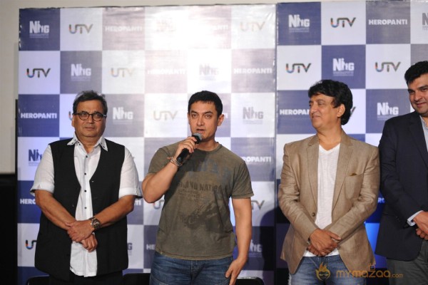 Aamir Khan At Heropanti First Look Launch