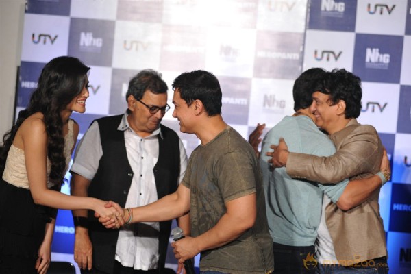 Aamir Khan At Heropanti First Look Launch