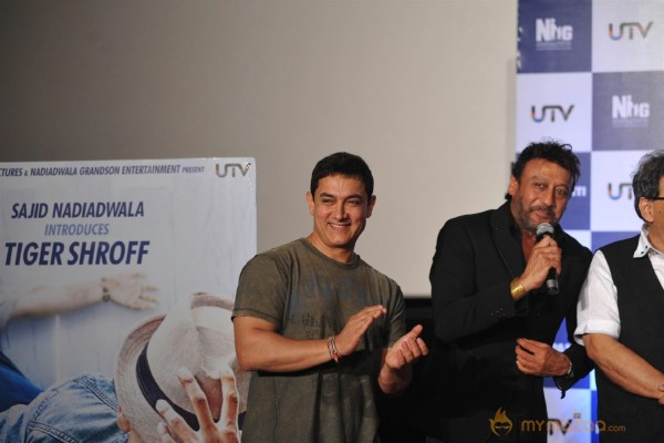 Aamir Khan At Heropanti First Look Launch