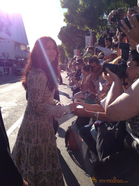 Aishwarya Rai At Cannes Film Festival Day 2 