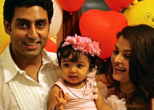Aiswarya rai-Aradhya Bachan first bithday photos