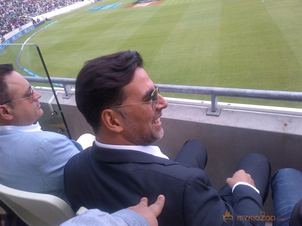 Akshay Kumar At Once Upon A Time In Edgbaston 