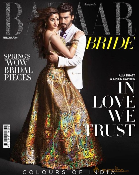 Alia Bhatt Bazaar Magazine Cover Photos