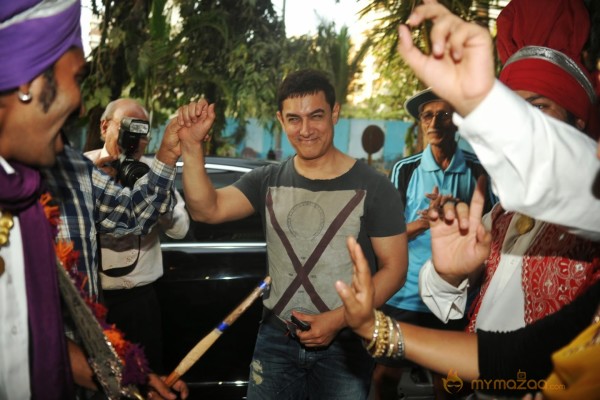 Amir Khan At the All India OWTT 2014 Finale