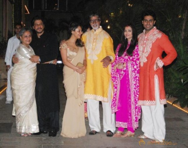 Amitab Bachchan Family Diwali Event Photos