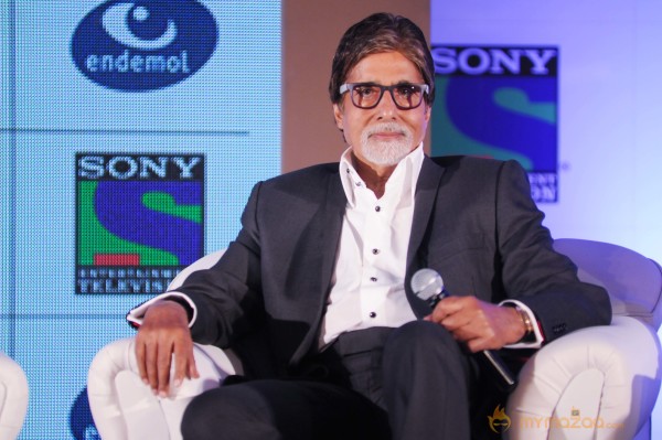 Amitabh Bachchan at New TV show Press Meet Photos 