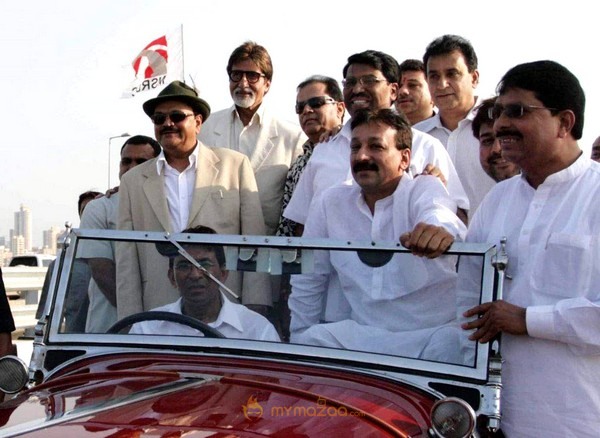 Amitabh Bachchan inaugurates Sea Link phase