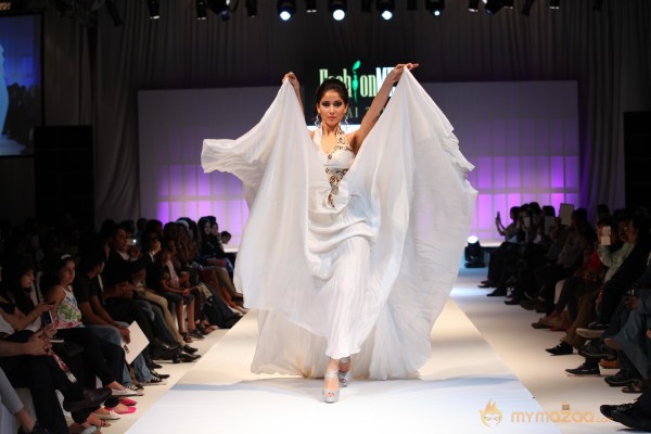 Anjana Sukhani Ramp Walk at Fashion Me 2013 Finale 