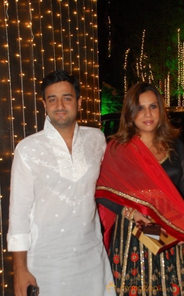 Bolly Celebs at Shilpa Shetty Diwali Party Gallery