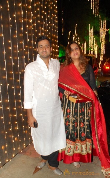 Bolly Celebs at Shilpa Shetty Diwali Party Gallery