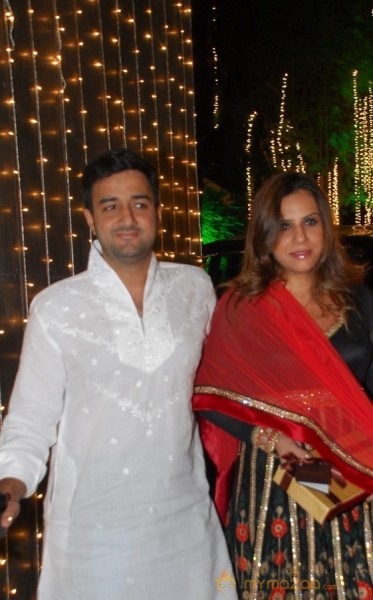 Bolly Celebs at Shilpa Shetty Diwali Party Gallery