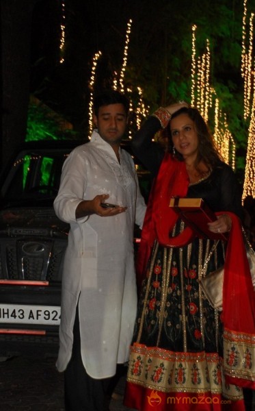 Bolly Celebs at Shilpa Shetty Diwali Party Gallery