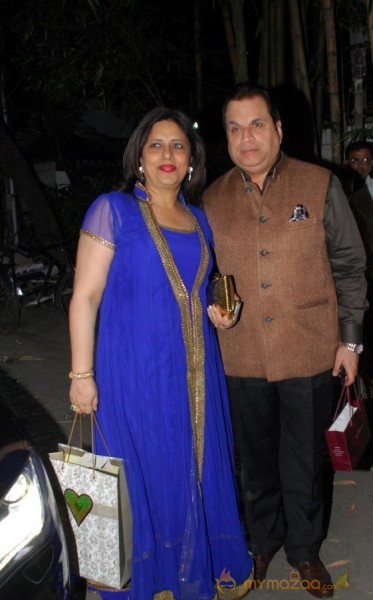 Bolly Celebs at Shilpa Shetty Diwali Party Gallery