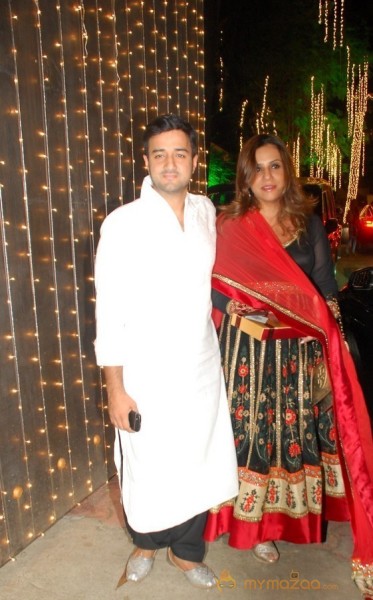 Bolly Celebs at Shilpa Shetty Diwali Party Gallery