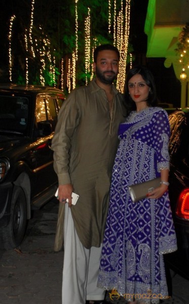 Bolly Celebs at Shilpa Shetty Diwali Party Gallery