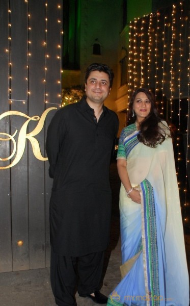 Bolly Celebs at Shilpa Shetty Diwali Party Gallery