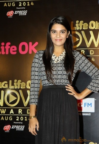 Bolly Celebs at the Life OK Now Awards 2014