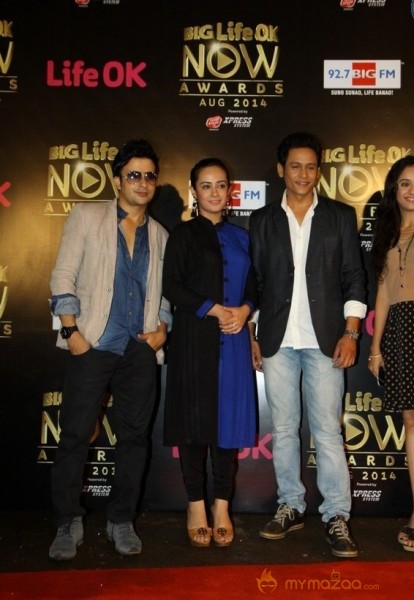 Bolly Celebs at the Life OK Now Awards 2014