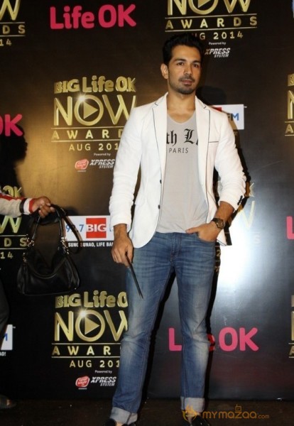 Bolly Celebs at the Life OK Now Awards 2014