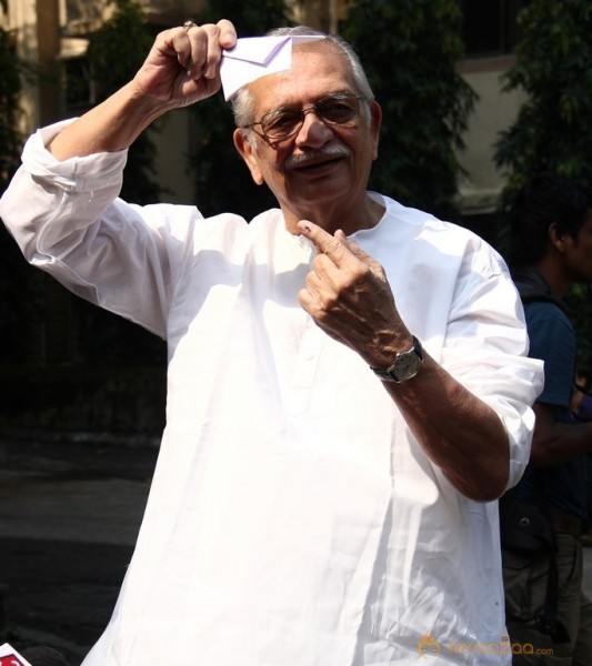 Bollywood Celebrities Cast Their Votes Gallery