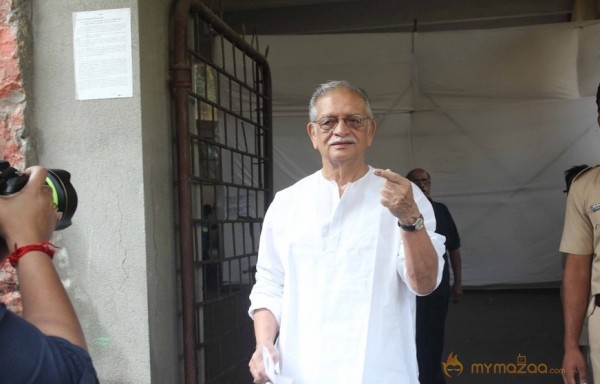 Bollywood Celebrities Cast Their Votes Gallery