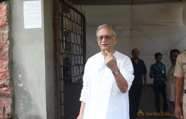Bollywood Celebrities Cast Their Votes Gallery