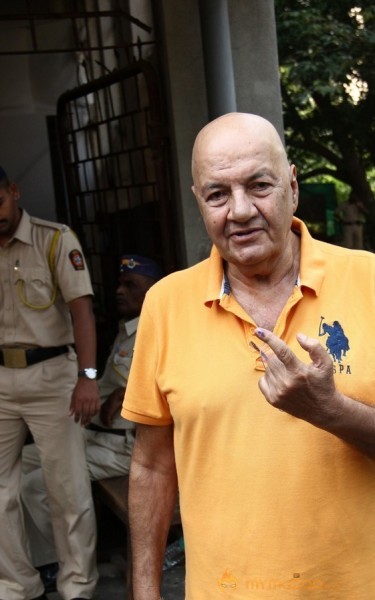Bollywood Celebrities Cast Their Votes Gallery