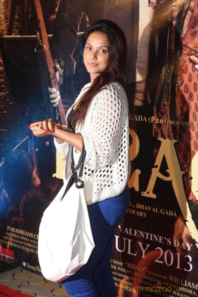 Bollywood Stars at film ISSAQ Premiere Show