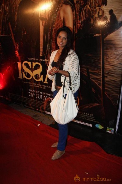 Bollywood Stars at film ISSAQ Premiere Show