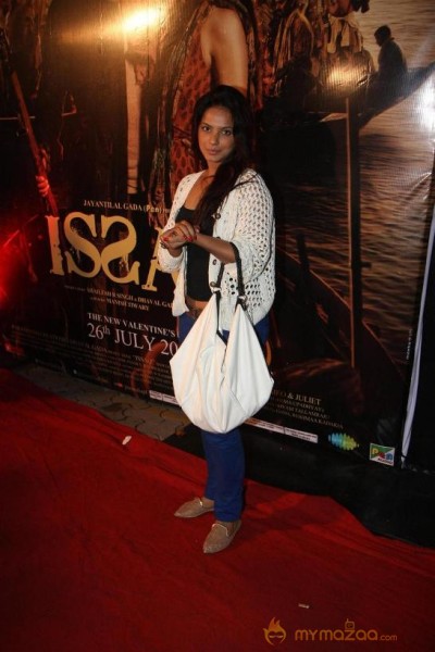 Bollywood Stars at film ISSAQ Premiere Show