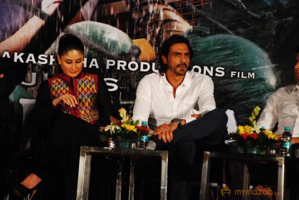 Bollywood  Stars of film SATYAGRAHA At  Raghupati Raghav Raja Ram Song Launch