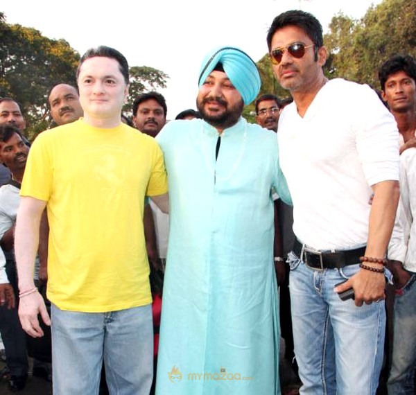 Bollywood Stars in  Semi Final Match In Mohali