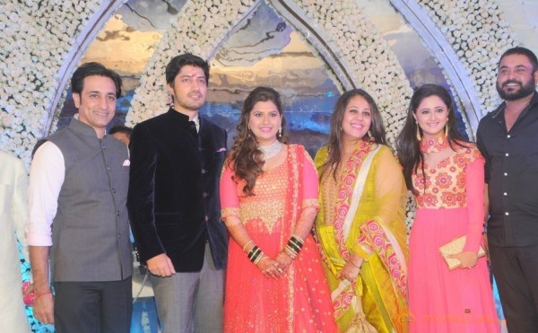 Celebs at Designer Manali Jagtap Engagement Ceremony Gallery