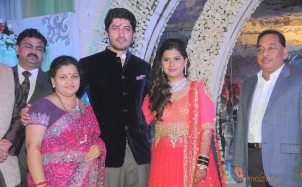 Celebs at Designer Manali Jagtap Engagement Ceremony Gallery
