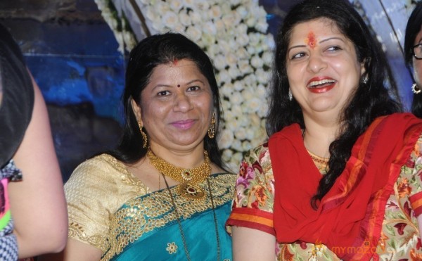 Celebs at Designer Manali Jagtap Engagement Ceremony Gallery