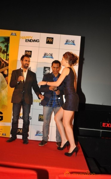 Celebs at Happy Ending Trailer Launch Gallery