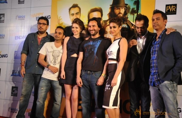 Celebs at Happy Ending Trailer Launch Gallery
